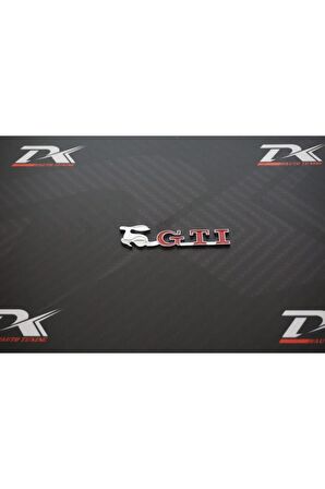 Volkswagen Running Rabbit Bagaj Krom Metal 3m Logo