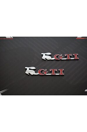 Volkswagen Running Rabbit Çamurluk Yanı Krom Metal 3m Logo