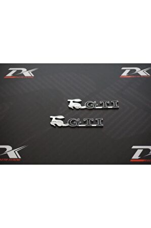 Volkswagen Running Rabbit Çamurluk Yanı Krom Metal 3m Logo