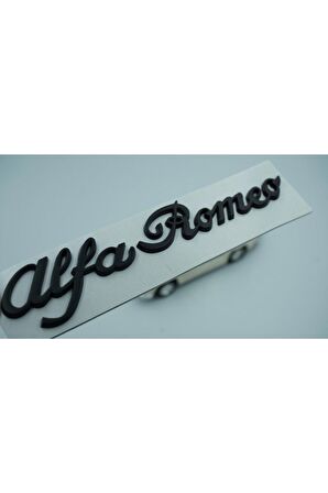 Alfa Romeo Bagaj 3m 3d Krom Metal Logo