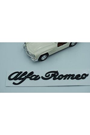 Alfa Romeo Bagaj 3m 3d Krom Metal Logo