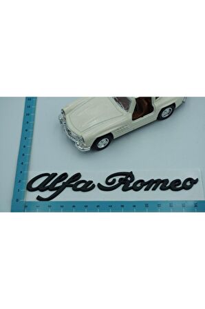 Alfa Romeo Bagaj 3m 3d Krom Metal Logo