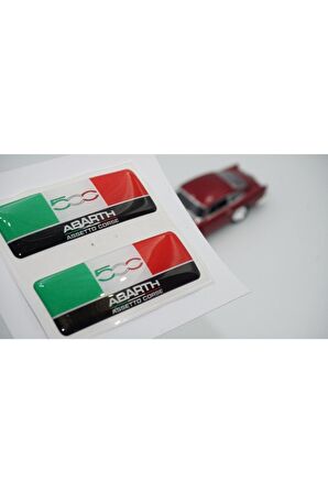 Abarth Logo Damla Silikon Grup Sticker