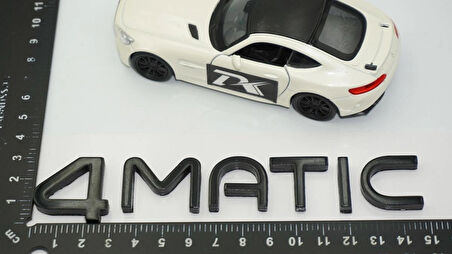 DK Tuning 4 Matic Bagaj Siyah Renk Yeni Yazı Logo Benz İle Uyumlu
