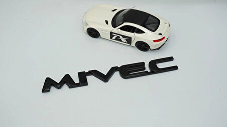 DK Tuning Lancer MIVEC Siyah Bagaj Yazı Logo Mitsubishi İle Uyumlu