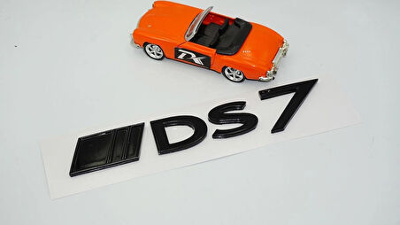 DK Tuning DS7 Bagaj Siyah ABS 3M Logo Arma Yazı Citroen İle Uyumlu