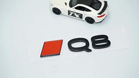 DK Tuning Q8 e-tron Bagaj Siyah 3M Yazı Logo Audi İle Uyumlu