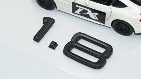 DK Tuning 1.8 Bagaj Siyah 3M Yazı Logo Audi İle Uyumlu