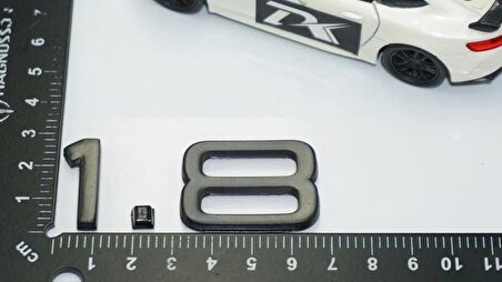 DK Tuning 1.8 Bagaj Siyah 3M Yazı Logo Audi İle Uyumlu
