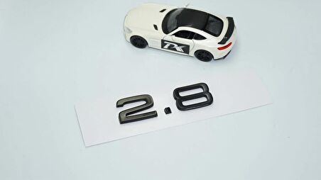 DK Tuning 2.8 Bagaj Siyah 3M Yazı Logo Audi İle Uyumlu