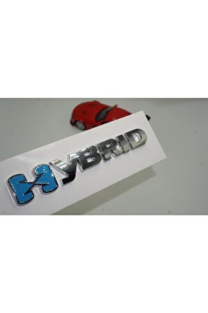 Hybrid Bagaj Krom Metal 3m 3d Yazı Logo Orjinal Ürün