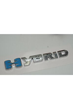 Hybrid Bagaj Krom Metal 3m 3d Yazı Logo Orjinal Ürün