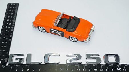 DK Tuning GLC 250 Bagaj Krom ABS Yazı Logo Benz İle Uyumlu