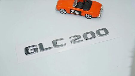 DK Tuning GLC 200 Bagaj Krom ABS 3M 3D Yazı Logo Benz İle Uyumlu