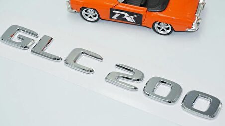 DK Tuning GLC 200 Bagaj Krom ABS 3M 3D Yazı Logo Benz İle Uyumlu