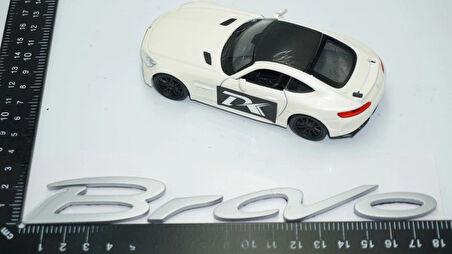DK Tuning Fiat Bravo Bagaj Gri ABS 3M 3D Yazı Logo Amblem