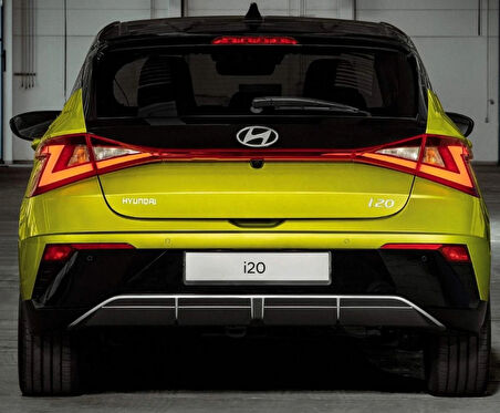 DK Tuning i20 Bagaj 3M Gri Yeni Nesil Yazı Logo Hyundai İle Uyumlu