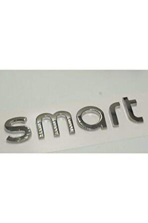 Mercedes Benz Smart Bagaj Krom 3m Yazı Logo Orjinal Ürün