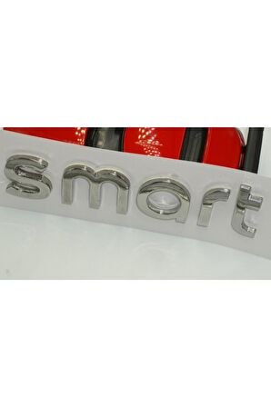 Mercedes Benz Smart Bagaj Krom 3m Yazı Logo Orjinal Ürün