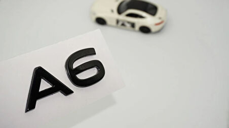 DK Tuning A6 2025+ Bagaj Siyah 3M Yazı Logo Audi İle Uyumlu