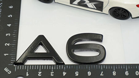 DK Tuning A6 2025+ Bagaj Siyah 3M Yazı Logo Audi İle Uyumlu