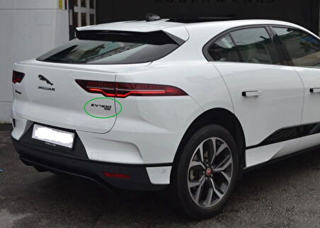 DK Tuning I Pace Ev400 Awd Siyah Bagaj Yazı Logo Arma Jaguar İle Uyumlu