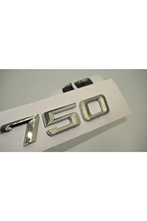 Bmw 750 Bagaj Krom Abs 3m 3d Yazı Logo Orjinal Ürün