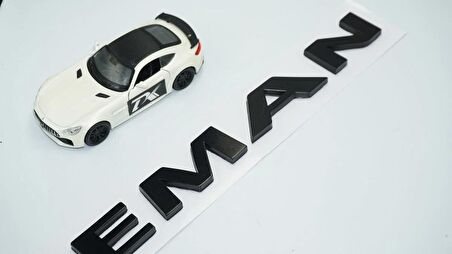 DK Tuning Mini Cooper Paceman Siyah ABS 3M Bagaj Yazı Logo