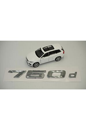 Bmw 750d Bagaj Krom Abs 3m 3d Yazı Logo
