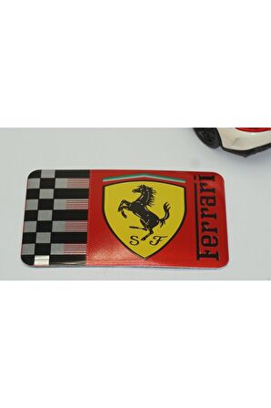 S F Ferrari Logo Metal Body Plaka Logo Amblem Arma