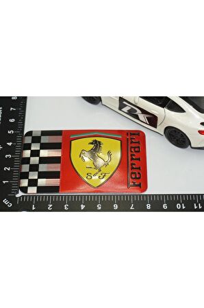 S F Ferrari Logo Metal Body Plaka Logo Amblem Arma