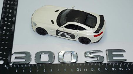 Dk Tuning 300SE Bagaj Krom Abs 3m 3d Yazı Logo Benz İle Uyumlu