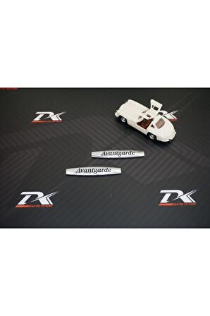 Logo Yan Çamurluk 3m 3d Krom Metal Logo