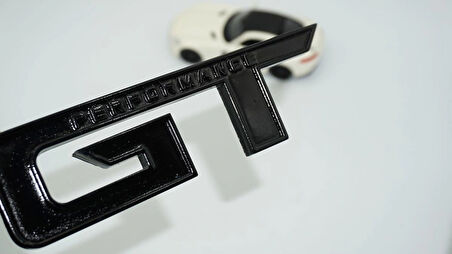 DK Tuning Mustang GT Performance Siyah Logo Arma Ford İle Uyumlu