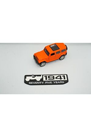 1941 Wrangler Cherokee Renegade Patriot Bagaj Yazı Krom Metal 3m Logo