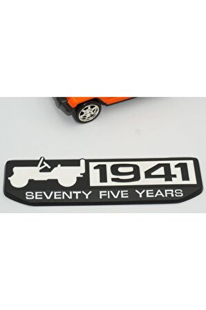 1941 Wrangler Cherokee Renegade Patriot Bagaj Yazı Krom Metal 3m Logo