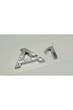 Audi A1 Bagaj Krom 3m Yazı Logo Orjinal Ürün
