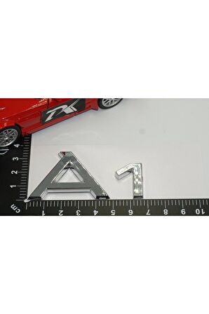 Audi A1 Bagaj Krom 3m Yazı Logo Orjinal Ürün