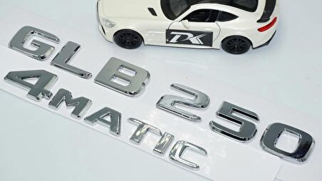DK Tuning GLB250 4Matic Bagaj Krom ABS Yazı Logo Benz İle Uyumlu