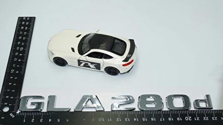 DK Tuning GLA 280d Bagaj Krom ABS 3M 3D Yazı Logo Benz İle Uyumlu