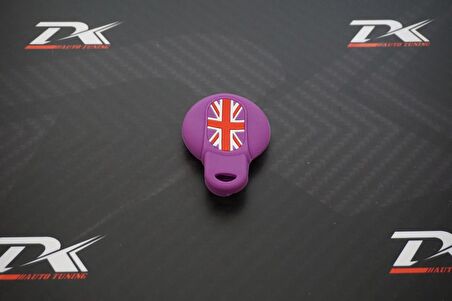 Mini Cooper F56 F55 F54 F60 English Flag 1.Kalite Silikon Anahtar Kılıfı