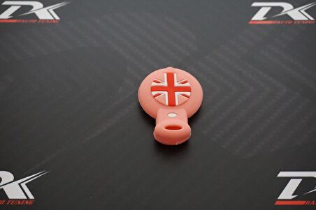 Mini Cooper R56 R57 R58 R60 R61 English Flag 1.Kalite Silikon Anahtar Kılıfı