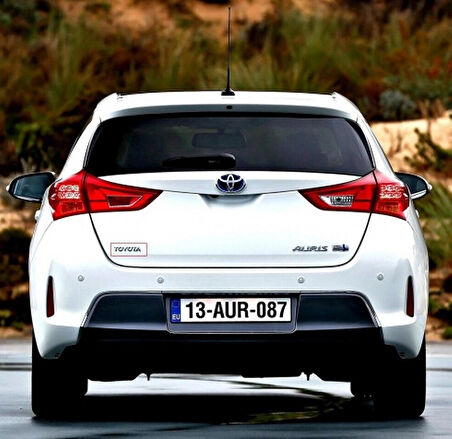 DK Tuning Toyota Prius Auris Bagaj 3M 3D Krom ABS Logo Amblem