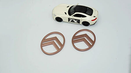 DK Tuning Citroen C3 C4 C5 C6 Bronz ABS Yan Kanatlar Logo Arma Seti