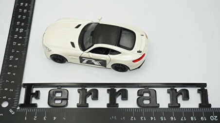 DK Tuning Ferrari Bagaj Siyah ABS 3M Yazı Logo Amblem