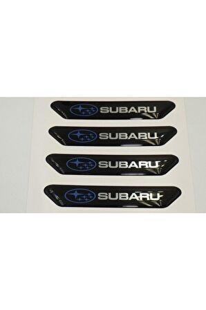 Subaru Logo Kapı Kenarı Koruma Metalize Damla Desen 3m Band