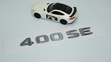 DK Tuning 400 SE Bagaj Krom ABS 3M 3D Yazı Logo Benz İle Uyumlu