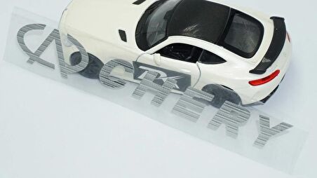 DK Tuning Torpido Konsol Metal Sticker Cherry İle Uyumlu