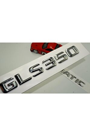 Benz Gls 350 4matic Bagaj Krom Metal 3m 3d Yazı Logo