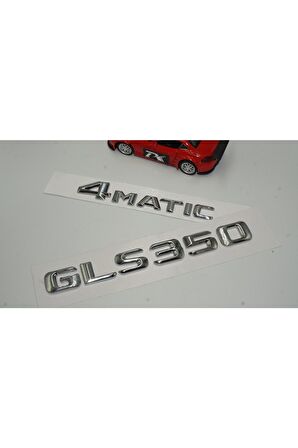Benz Gls 350 4matic Bagaj Krom Metal 3m 3d Yazı Logo